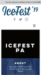Mobile Screenshot of icefestpa.com